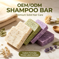 OEM/ODM SHAMPOO BAR Tanpa Plastik Berbahan Dasar Tumbuhan Perawatan Rambut Alami Sampo Padat Ramah Perjalanan