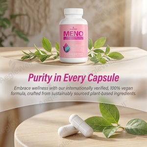 AegleWell MENO Capsules <span class=keywords><strong>de</strong></span> soutien pour la ménopause, 60 unités, non-hormonales, végétaliennes, pour un <span class=keywords><strong>cycle</strong></span> <span class=keywords><strong>menstruel</strong></span> doux et régulier chez la femme - Product Image 2