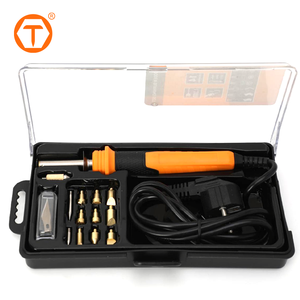 220 वी लकड़ी जलाने वाली पेन सोल्डरिंग आयरन टूल किट सेट - Product Image 3