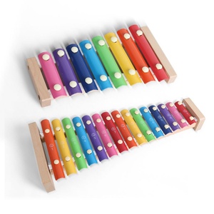 <span class=keywords><strong>Xylophone</strong></span> <span class=keywords><strong>en</strong></span> <span class=keywords><strong>bois</strong></span> à huit notes Jouet éducatif de musique à percussion pour enfants <span class=keywords><strong>Petit</strong></span> piano à main pour enfants - Product Image 1