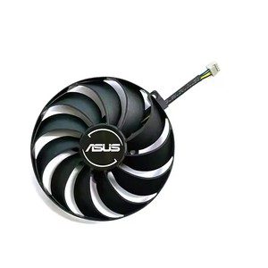 Nouveau ventilateur GPU 95MM 4PIN T129215SU FDC10U12S9-C RX5500XT adapté au refroidissement de la carte graphique Asus DUAL <span class=keywords><strong>RX5500</strong></span> <span class=keywords><strong>XT</strong></span> EVO OC - Product Image 4