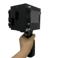 Impresora de Inyección de Tinta Manual TIJ, Máquina de Codificación de Fecha de Producción y Códigos de Barras para Bolsas de Cartón y Embalajes Flexibles con Fuente Grande de 5 cm