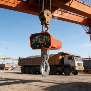 Báscula <span class=keywords><strong>digital</strong></span> colgante para grúas con visualización directa de pesaje pesado (Equivalente a Zemic Serie Industrial 18) - Product Image 1