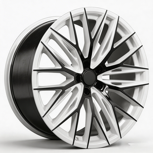 Jantes Lexani Aries Style Blanc Noir 6061 T6 Forgées <span class=keywords><strong>17</strong></span>-24 Pouces Convient à Audi A3 A4 Q5 Q7 <span class=keywords><strong>Golf</strong></span> GTI Classe C Classe E GLC Cayenne Macan - Product Image 1