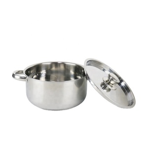 ชุดเครื่องครัวสเตนเลสสตีลแบบเหนี่ยวนำความร้อนสไตล์เกาหลี 8 ชิ้น พร้อมฝาปิดเหล็ก - Product Image 5