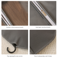 Sac de rangement anti-poussière pour perruques en gros, réutilisable, protecteur, pour accessoires capillaires, avec fermeture éclair