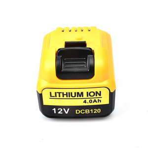 Paquete de Baterías de Litio Cilíndricas DW DCB120 de 12 V y 5.0 Ah con Más de 500 Ciclos para Herramientas de Perforación Eléctrica - Product Image 3
