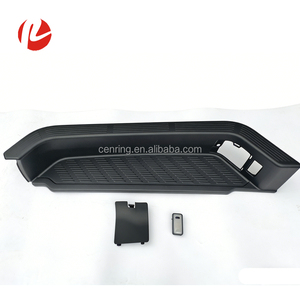 2005 up Hiace Middle Door Steps for RHD and LHD ABS Black and Gray With LED Lights <strong>Car</strong> <strong>Pedal</strong> - Product Image 1