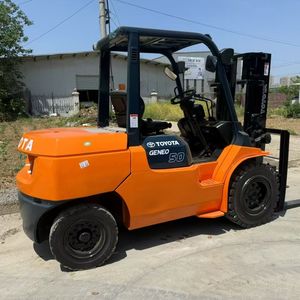 Montacargas de 5 Toneladas para Motor Diésel Toyota FD50, 80% Original, Piezas de Montacargas de Segunda Mano de Japón, Montacargas de Combustión Interna - Product Image 3