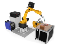 Station de soudage laser programmable, robot de soudage Fanuc, machine de soudage automatique