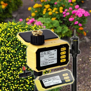 ABS Material Automatic Watering Device Reliable Automatic Suitable for Flower Beds Mechanical Operation Solar Powered - Product Image 1