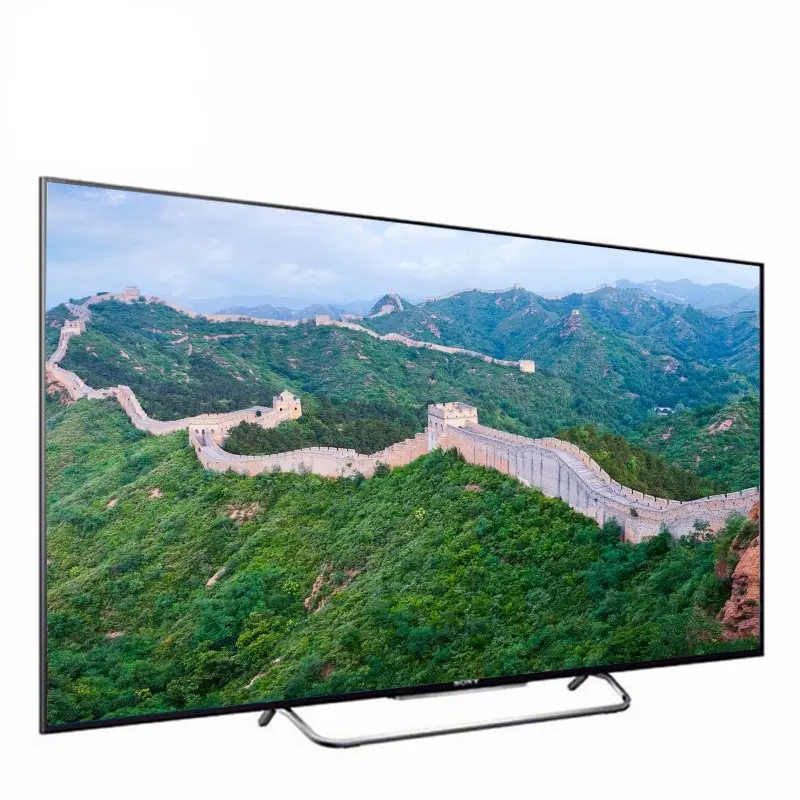 Televisor inteligente curvo 4k de 55 pulgadas, televisión de 55 pulgadas con diseño de moda, ultra hd