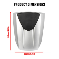 Housse de selle arrière personnalisable de haute qualité pour passager de moto Honda CBR600RR CBR 600 RR 2013 à 2021