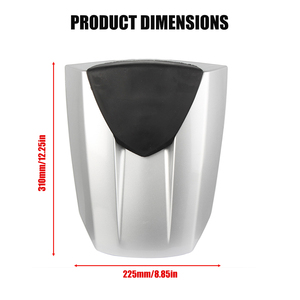 Housse de selle arrière personnalisable de haute qualité pour passager de moto <span class=keywords><strong>Honda</strong></span> CBR600RR <span class=keywords><strong>CBR</strong></span> <span class=keywords><strong>600</strong></span> <span class=keywords><strong>RR</strong></span> <span class=keywords><strong>2013</strong></span> à 2021 - Product Image 2