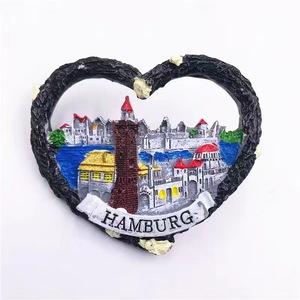 Deutsche Kühlschrankmagnete Berlin Kühlschrankmagnete Frankfurt Kühlschrankmagnete Touristen-Souvenirs Harz-Metall-Geschenke - Product Image 1