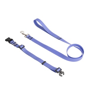 제조 실리콘 개 목걸이 가죽 끈 <span class=keywords><strong>PVC</strong></span> 방수 산책 개 애완 동물 액세서리 - Product Image 5