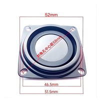 2 Inch Square/Circula Woofer Radiateur Bass Passive Speaker Low Frequency Loudspeaker Diaphragm Vibration Plate DIY