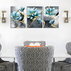 Peinture sur toile Lotus Blooms pour cadeau de décoration d'intérieur - Product Image 2