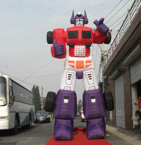 Groothandel Custom Reclame Opblaasbare Robot Model Opblaasbare Robot Transformator/Grote Springkussens Transformatoren Voor Verkoop - Product Image 2