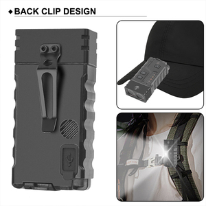 Asafee 2 XPG + 5 LED P8 Mini torch ánh sáng thuốc lá điện tử nhẹ hơn chức năng nhỏ EDC Túi đèn pin - Product Image 4