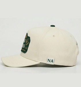 Casquette Snapback Premium Blanche Brodé(e) à 6 Panneaux en Toile Réglable Unisexe – Accessoire de Mode Urbaine Moderne - Product Image 2