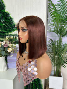 Blunt Cut bob <b>Wigs</b> hd Transparent Lace Closure Super Double Drawn Vietnamese Hair <b>Wig</b> <b>Cheap</b> Price Short Human Hair <b>Wigs</b> Bob - Product Image 4