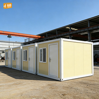 Dreammaker-casas contenedoras extensibles, fáciles de instalar, de lujo, paquete plano de 20 pies, a la venta, casas prefabricad