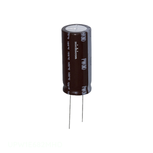 Condensador Original UPW1E682MHD de Aluminio con Orificio Pasante, 6800uF, 20%, 25V, Radial - Product Image 1