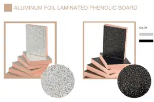 Vacuum Insulation Panel Phenolic Board 4X8 Foam Board Insulation Fireproof Vacuum Insulation Panel