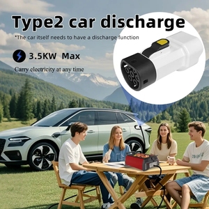 Bộ chuyển đổi Premium V2D V2L cho xe điện với đầu nối Type 2 cái sang bộ chuyển đổi Schuko EU dành cho xe MG Citroen - Product Image 3