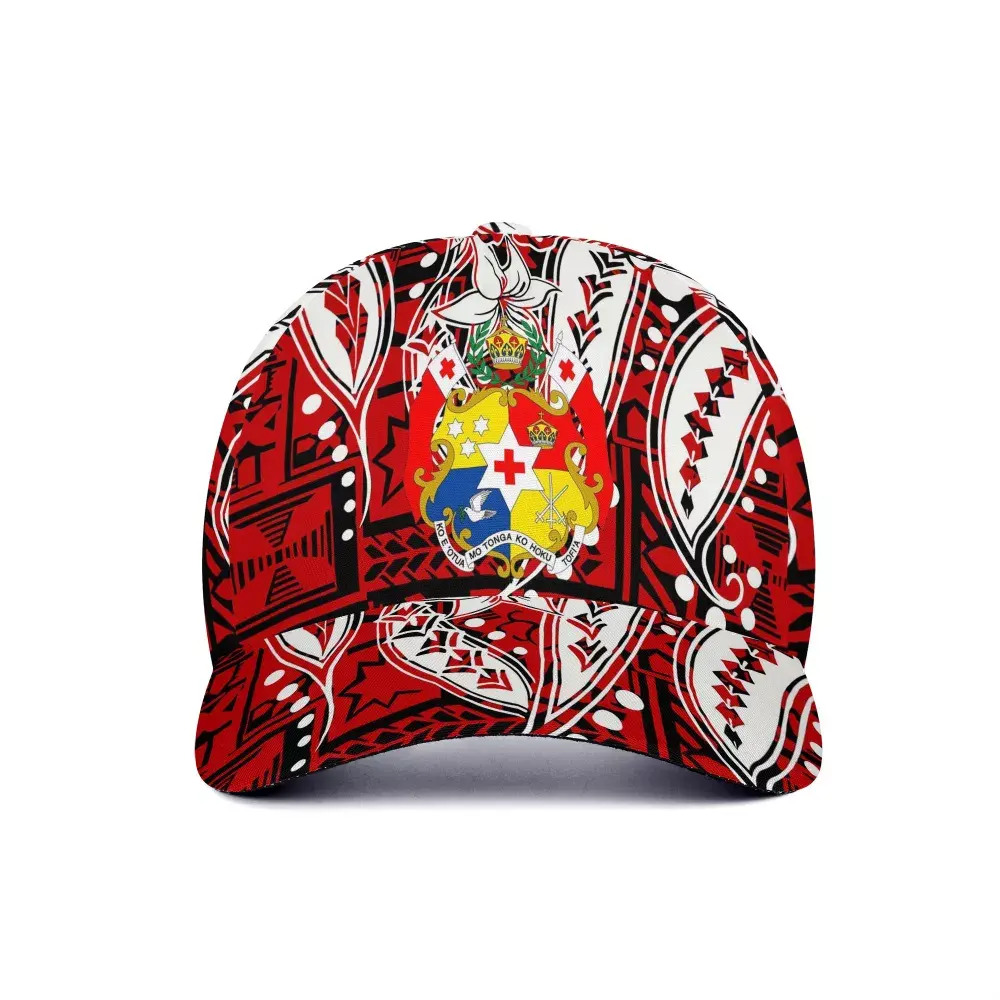 Factory Outlet Polynesische Tribal Design Rode Tonga Pet Custom Image Hd Gloednieuwe Behoren In Uw Eigen Stijl Baseball cap