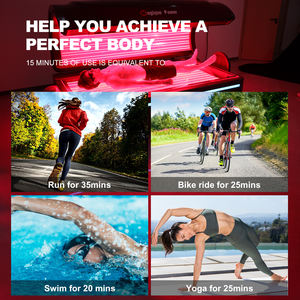 Magique Power facile da entrare in casa interna uso Combo lunghezza d'onda letto a infrarossi Full <span class=keywords><strong>Body</strong></span> luce rossa letto terapia con calore - Product Image 4