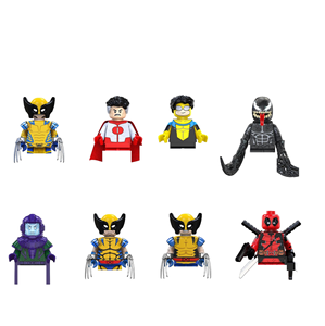 TV6205 Bloques de Construcción de Plástico ABS de Personajes Famosos de Películas de Ciencia Ficción, Modelo Educativo para Niños y Niñas de 5 a 7 Años - Product Image 1