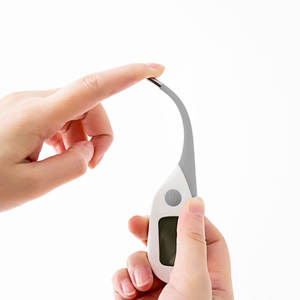 Termometer Digital Digital untuk bayi, MDR dan 510K bersertifikat demam klinis, termometer Digital untuk bayi ujung fleksibel, anti air, ketiak/mainan seks/oral - Product Image 3