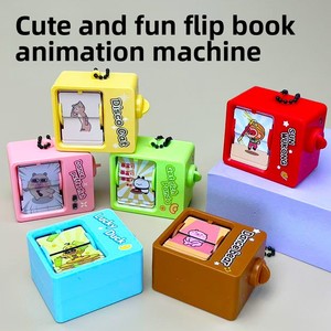 Llavero Colgante de Plástico con Animación de Libro Interactivo '¿Qué Comer Hoy?', Juguete Creativo de Dibujos Animados, Decoración Divertida, Regalo - Product Image 2