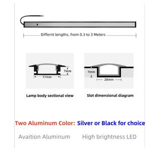 AC110V AC230V Plug-in <strong>LED</strong> Sensor <strong>Light</strong> for Kitchen Cabinet Hotel <strong>Furniture</strong> <strong>Light</strong> Fixture Slim Embedded <strong>LED</strong> <strong>Light</strong> Rigid Strip - Product Image 6
