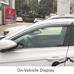 Déflecteurs de vitres et pare-pluie pour Volkswagen <span class=keywords><strong>Taigo</strong></span> 2021+ - Déflecteur de vent, de pluie et de soleil moulé par injection de qualité supérieure - Product Image 2
