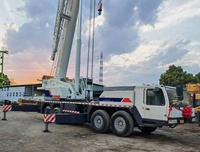 Grue mobile d'occasion Zoomlion QY80V de 80 tonnes, modèle 2013, à bas prix, aux Philippines