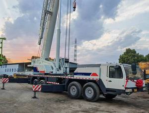 2013 שנים מחיר נמוך מחיר שני יד זום-אריה qy80v רכב נייד עגור 80 טון משומש עגור משאית בפיליפינים - Product Image 2