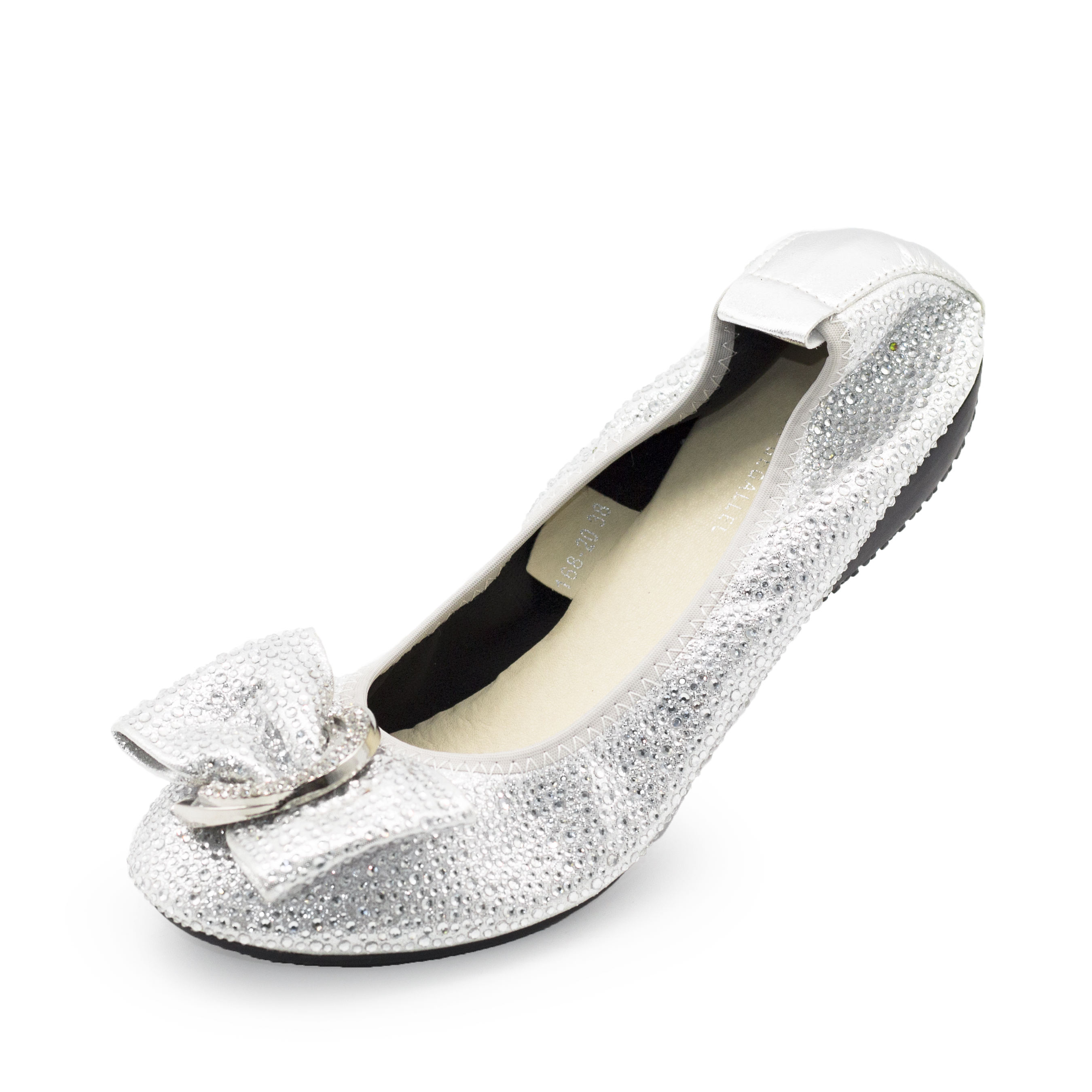 cheap silver flats