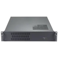 Boîtier d'ordinateur serveur 2U Rackmount avec ATX PSU Mini PC châssis serveur 2U court pour GPU