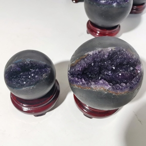 1-30Kg Kích Thước Lớn Bán Buôn Tự Nhiên Reiki Pop Nghệ Thuật Thạch Anh Tím Pha Lê Cụm Geode Như Đồ Trang Trí - Product Image 4