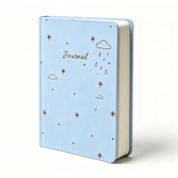 Carnet de notes personnalisé à couverture rigide gaufrée, relié, journal intime sur mesure pour cadeau