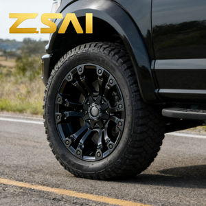 Rines Beadlock Forjados de Alta Resistencia 5x127/130/139.7/8x180 17-26" Cóncavos Profundos Personalizados para F150 GMC - Product Image 3