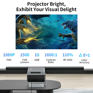 Proyector H10 inteligente portátil 5G <span class=keywords><strong>WIFI</strong></span> LED Video Full HD 1080P Home Theater Proyector 4K Proyectores 500 lúmenes Android 11 - Product Image 5