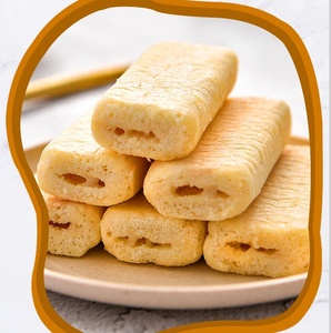 Línea de producción de bocadillos de hojaldre de maíz, extrusora de doble tornillo, varillas de llenado de núcleo, máquina de bocadillos de tubería - Product Image 4