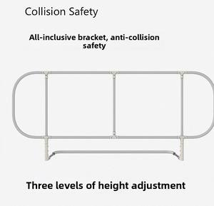 <span class=keywords><strong>Barrière</strong></span> de <span class=keywords><strong>lit</strong></span> en métal portable pour garde-corps de sécurité de prévention des chutes pour enfants et adultes avec matériau Oxford - Product Image 3