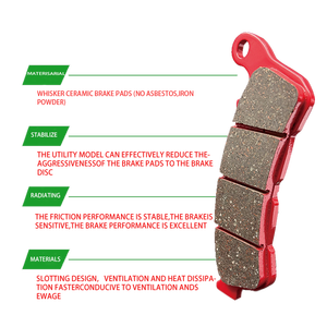 Plaquettes de frein avant arrière en cuivre fritté de haute qualité pour <span class=keywords><strong>KTM</strong></span> <span class=keywords><strong>690</strong></span> Duke R 2008-2011 <span class=keywords><strong>690</strong></span> SMC 2008-2010 <span class=keywords><strong>690</strong></span> SMC R 2012-2020 FA322 - Product Image 6