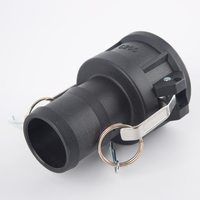 Raccord camlock rapide PP de haute qualité 1/2 "à 4 pouces raccords de connexion rapide en plastique pour réservoir IBC