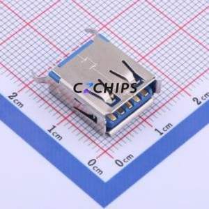 916-152A2058Y20200 USB Connector Through hole Component (THT) Connector Type-A USB 3.0 Female Through Hole - Product Image 1